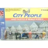 Life Like 1132 O Townspeople With Motorcycle Figures (Set of 7) - Model Train Junction: Quality Parts and Art Supplies