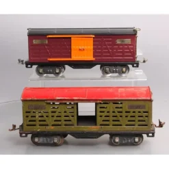Lionel 513 & 514 Vintage Std. Gauge Tinplate Freight Cars [2] - Model Train Junction: Quality Parts and Art Supplies