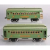 Lionel 309 & 312 Vintage Std. Gauge Tinplate Passenger Cars - Repainted [2] VG - Model Train Junction: Quality Parts and Art Supplies