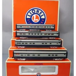 Lionel 6-29110 Baltimore & Ohio 4-Car 18" Aluminum Passenger Set - Model Train Junction: Quality Parts and Art Supplies