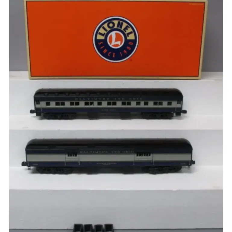 Lionel 6-25522 B&O Heavyweight Passenger Car(Set of 2) - Model Train Junction: Quality Parts and Art Supplies