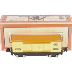Lionel 11-70002 Boxcar #2814 orange/brown - Model Train Junction: Quality Parts and Art Supplies