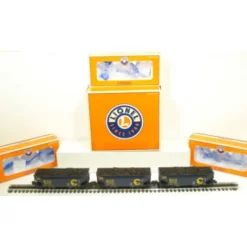 Lionel 6-21882 Chessie System Offset Hopper 3-Pack - Model Train Junction: Quality Parts and Art Supplies