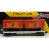 Lionel 6-21691 Flat Car #80750 Car w/2 Trailors - Model Train Junction: Quality Parts and Art Supplies