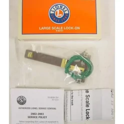 Lionel 8-82101 G Lock-on With Wires - Model Train Junction: Quality Parts and Art Supplies