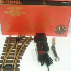 Lionel 8-82007 G Scale Right Hand Remote Switch Turnout For Indoor & Outdoor - Model Train Junction: Quality Parts and Art Supplies