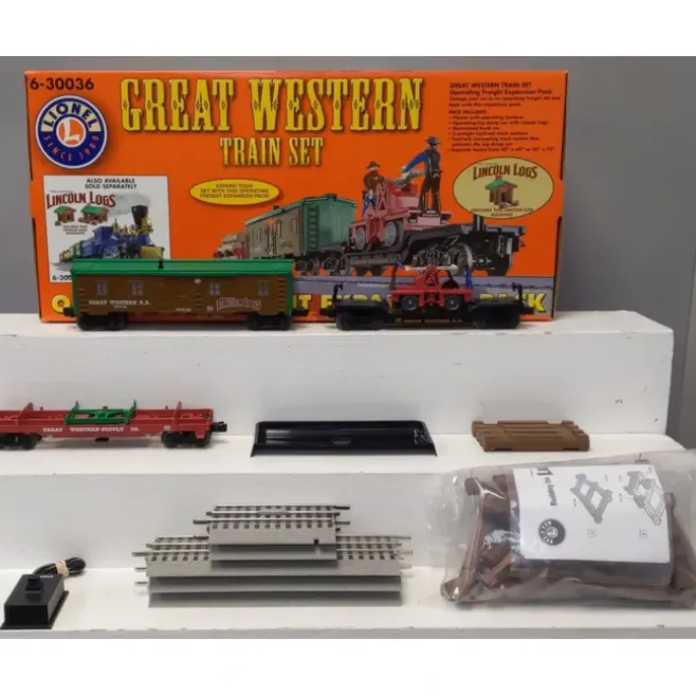 Lionel 6-30036 Great Western Expansion Pack Set - Model Train Junction: Quality Parts and Art Supplies