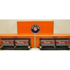 Lionel 6-21898 New York Central PS-4 Flatcars with 2 Piggyback Trailers - Model Train Junction: Quality Parts and Art Supplies