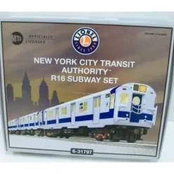 Lionel 6-31797 NYC Transit Authority R16 O Gauge Subway Train Set - Model Train Junction: Quality Parts and Art Supplies