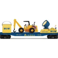 Lionel 6-22151 O Alaska Searchlight Car with Vehicle - Model Train Junction: Quality Parts and Art Supplies