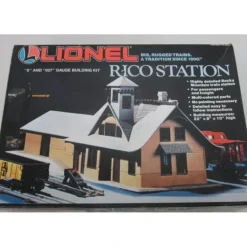 Lionel 6-62709 O and O27 Scale Rico Station Building Kit - Model Train Junction: Quality Parts and Art Supplies