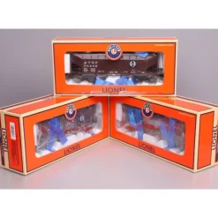 Lionel 6-27029 O AT&SF 3-Car Hopper Set - Model Train Junction: Quality Parts and Art Supplies