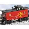 Lionel 6-36623 O AT&SF Illuminated Caboose #36623 - Model Train Junction: Quality Parts and Art Supplies