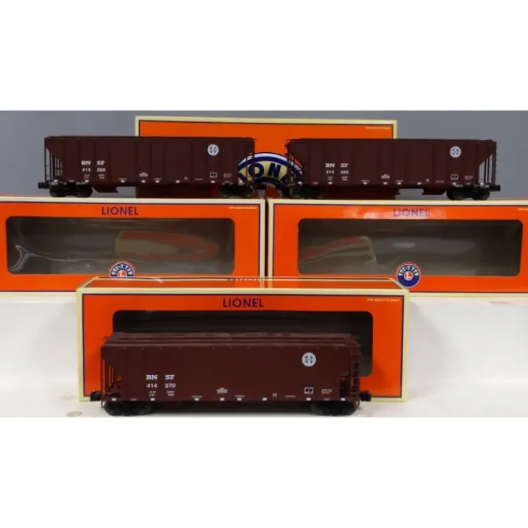Lionel 6-21853 O BNSF PS-2CD Hopper Cars (Set of 3) - Model Train Junction: Quality Parts and Art Supplies