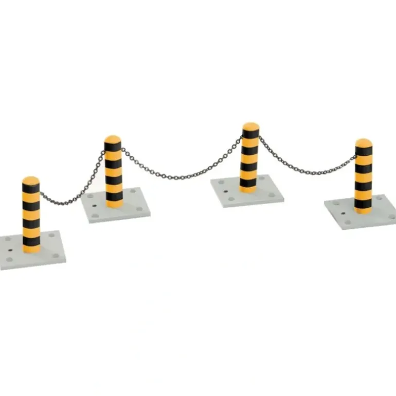 Lionel 6-22580 O Bollards & Chains Pack - Model Train Junction: Quality Parts and Art Supplies