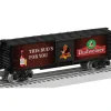 Lionel 2428410 O Budweiser Illuminated Bar Sign Reefer - Model Train Junction: Quality Parts and Art Supplies