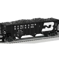 Lionel 6-27479 O Burlington Northern 3-Bay Open Hopper #516400 - Model Train Junction: Quality Parts and Art Supplies