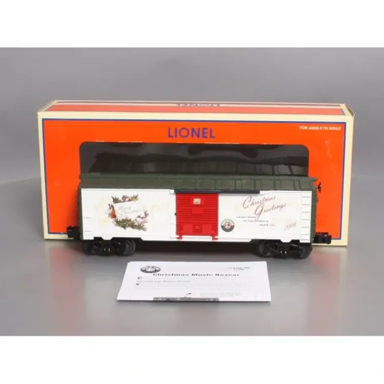 Lionel 6-36881 O Christmas Music Boxcar - Model Train Junction: Quality Parts and Art Supplies