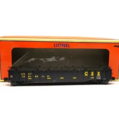 Lionel 6-81894 O CSX 52' Gondola w/Covers #709190 LN/Box - Model Train Junction: Quality Parts and Art Supplies