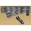 Lionel 6-16830 O48 FasTrack Command Control Left Hand Switch Turnout - Model Train Junction: Quality Parts and Art Supplies