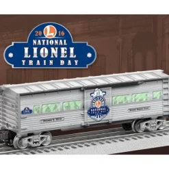 Lionel 6-83498 O Gauge 2016 National Lionel Train Day Boxcar NIB - Model Train Junction: Quality Parts and Art Supplies