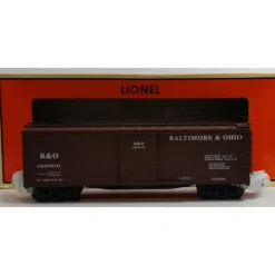 Lionel 6-27854 O Gauge Baltimore & Ohio Double Wood-Sheathed Boxcar #196500 - Model Train Junction: Quality Parts and Art Supplies