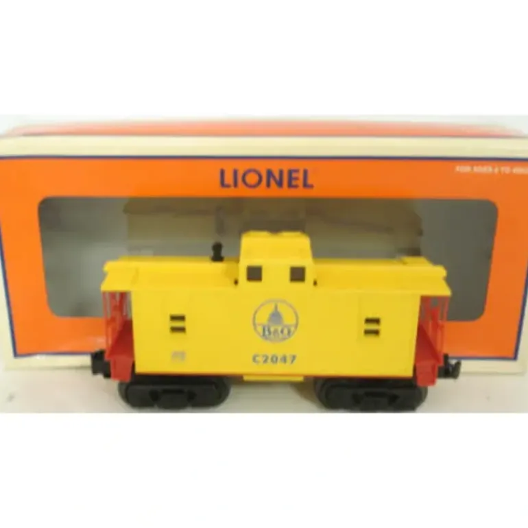 Lionel 6-36580 O Gauge Baltimore & Ohio Lighted Caboose #C2047 - Model Train Junction: Quality Parts and Art Supplies
