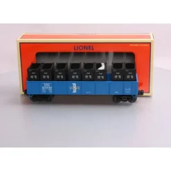 Lionel 6-27800 O Gauge Boston & Maine Gondola with Containers - Model Train Junction: Quality Parts and Art Supplies