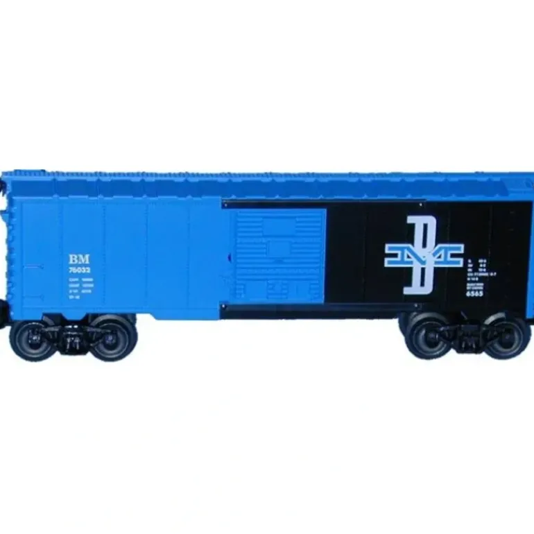 Lionel 6-29253 O Gauge Boston & Maine Boxcar #76032 - Model Train Junction: Quality Parts and Art Supplies