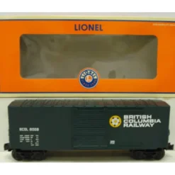 Lionel 6-25050 O Gauge British Columbia Hi-Cube Boxcar #8008 - Model Train Junction: Quality Parts and Art Supplies