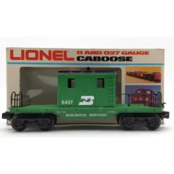 Lionel 6-6427 O Gauge Burlington Northern Maintenance Caboose EX/Box - Model Train Junction: Quality Parts and Art Supplies