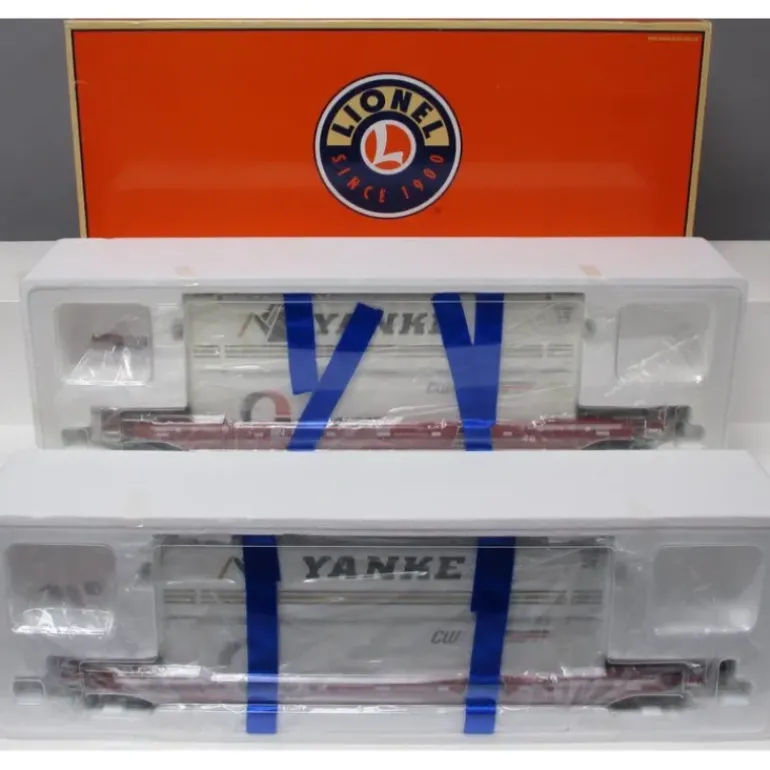 Lionel 6-21895 O Gauge Burlington Northern All-Purpose Husky Stack 2-Pack - Model Train Junction: Quality Parts and Art Supplies