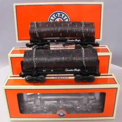 Lionel 6-27826 O Gauge Canadian Pacific Skeleton Log Car 2-Pack - Model Train Junction: Quality Parts and Art Supplies