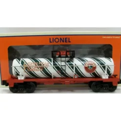 Lionel 6-36108 O Gauge Candy Cane Single Dome Tank Car - Model Train Junction: Quality Parts and Art Supplies