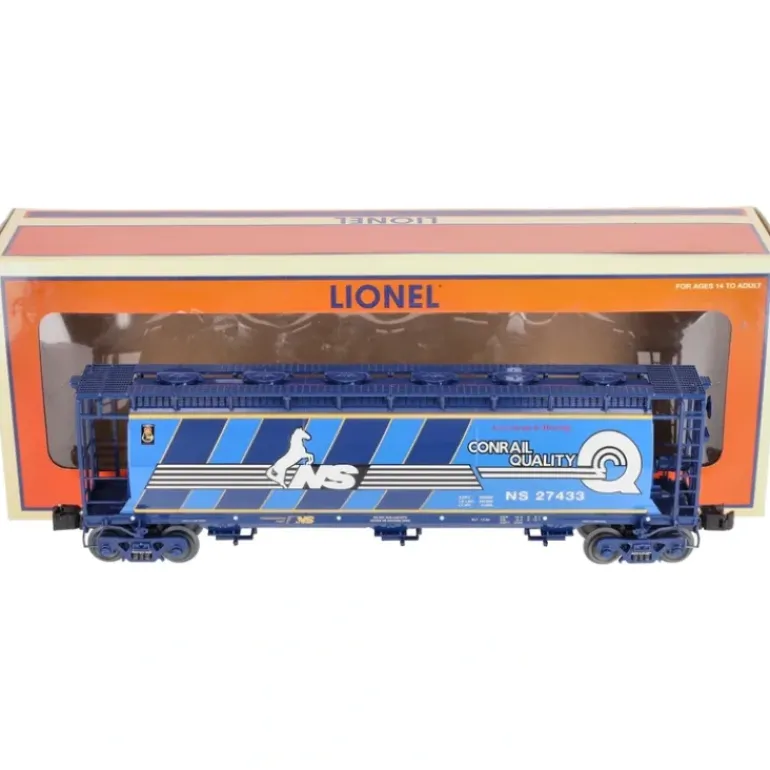 Lionel 6-27433 O Gauge Conrail Heritage Cylindrical Hopper - Model Train Junction: Quality Parts and Art Supplies