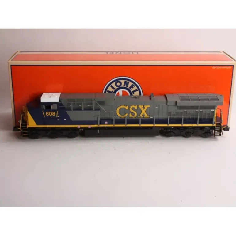 Lionel 6-28298 O Gauge CSX Legacy AC6000 Diesel Locomotive #608 w/ RailSounds - Model Train Junction: Quality Parts and Art Supplies