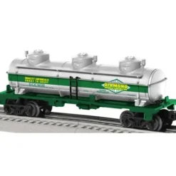 Lionel 6-36162 O Gauge Diamond Chemicals 3-Dome Tank Car - Model Train Junction: Quality Parts and Art Supplies