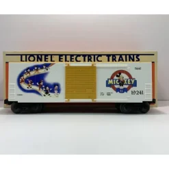 Lionel 6-19241 O Gauge Disney Mickey Mouse Hi Cube Boxcar LN/Box - Model Train Junction: Quality Parts and Art Supplies