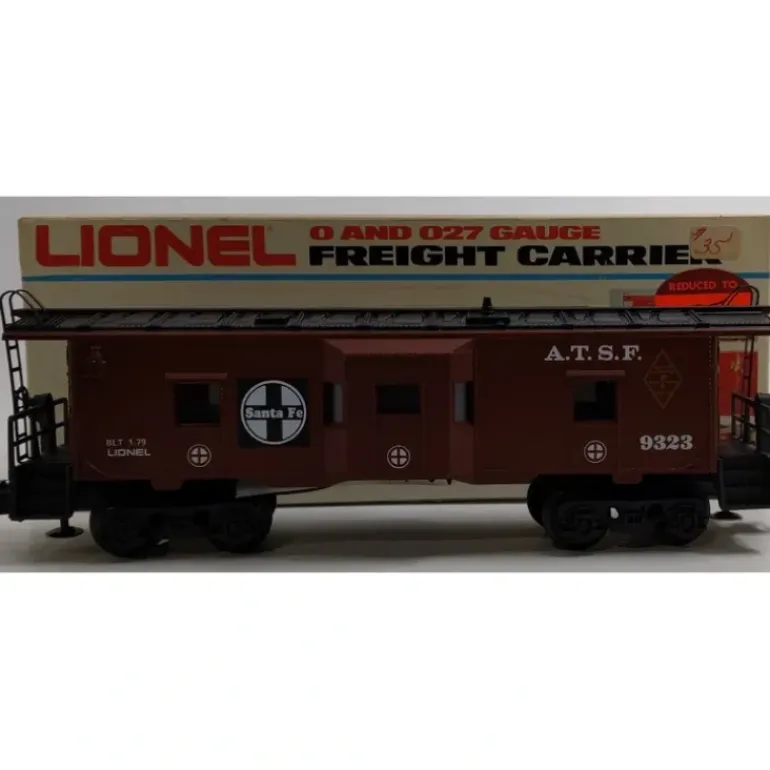 Lionel 6-9323 O Gauge Famous American Railroad Series ATSF Caboose EX/Box - Model Train Junction: Quality Parts and Art Supplies