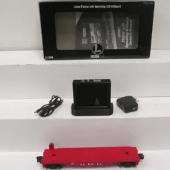 Lionel 6-37006 O Gauge Flatcar with Operating LCD - Model Train Junction: Quality Parts and Art Supplies