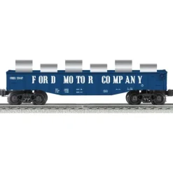 Lionel 6-22426 O Gauge Ford Gondola with Steel Coils & Covers - Model Train Junction: Quality Parts and Art Supplies