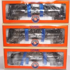 Lionel 6-17983 O Gauge GATX Tank Train Intermediate Cars (Set of 3) - Model Train Junction: Quality Parts and Art Supplies