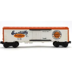 Lionel 6-9860 O Gauge Gold Medal Flour Billboard Reefer Car VG - Model Train Junction: Quality Parts and Art Supplies