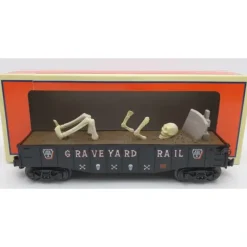 Lionel 6-26604 O Gauge Halloween Spooky Grave Gondola - Model Train Junction: Quality Parts and Art Supplies