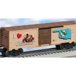 Lionel 6-29932 O Gauge I Love Oklahoma Boxcar #29932 - Model Train Junction: Quality Parts and Art Supplies