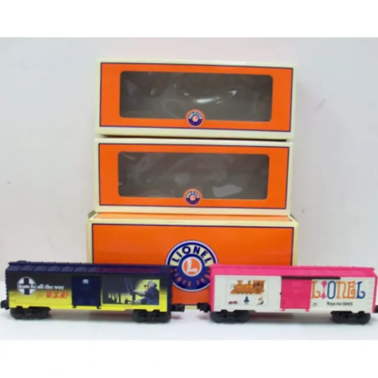 Lionel 6-29965 O Gauge Lionel Art Box Car Two Pack - Model Train Junction: Quality Parts and Art Supplies