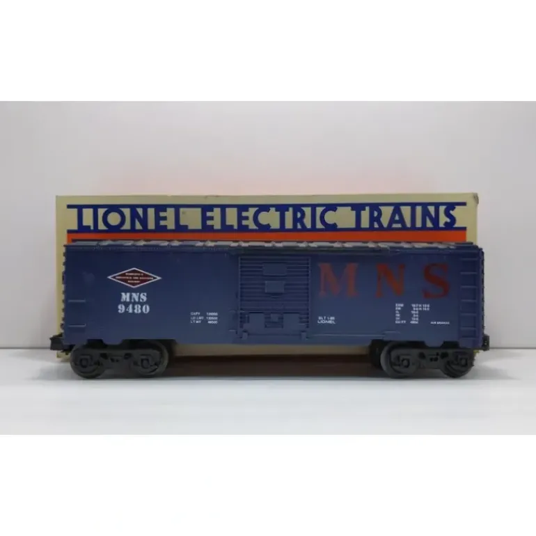 Lionel 6-9480 O Gauge Minneapolis, Northfield, & Southern Box Car #9480 LN/Box - Model Train Junction: Quality Parts and Art Supplies