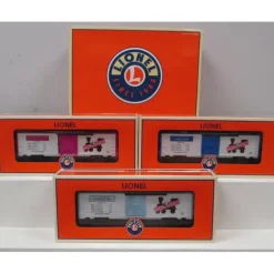 Lionel 6-39328 O Gauge Monopoly Box Car 3-Pack #4 - Model Train Junction: Quality Parts and Art Supplies