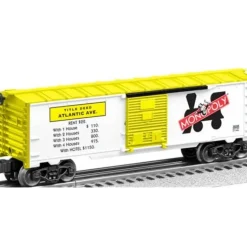 Lionel 6-39344 O Gauge Monopoly O-27 Illinois/Atlantic/Tennesse 3-Boxcar Set - Model Train Junction: Quality Parts and Art Supplies