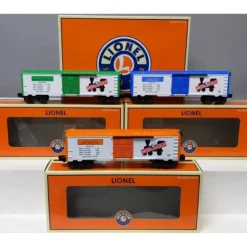 Lionel 6-39292 O Gauge Monopoly PA, NY Ave, Boardwalk Boxcars - Model Train Junction: Quality Parts and Art Supplies